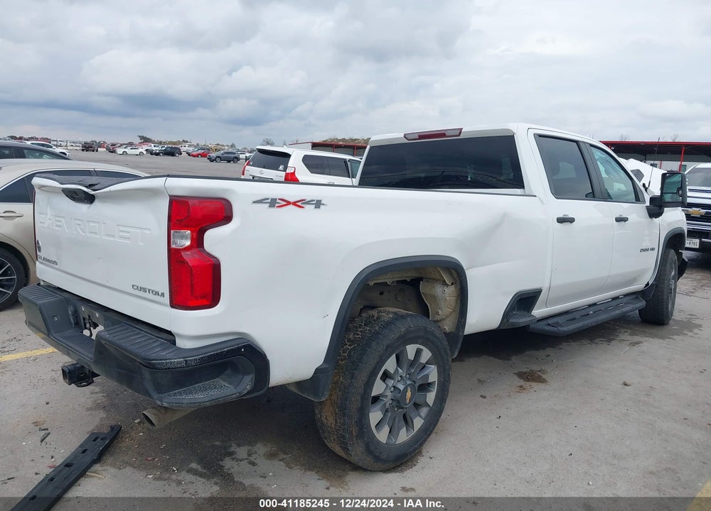 2021 CHEVROLET SILVERADO 2500HD 4WD  LONG BED CUSTOM VIN: 1GC4YME78MF302646