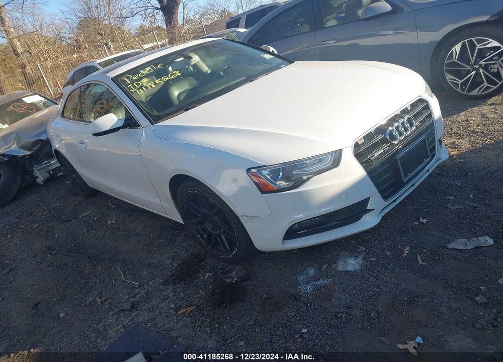 2014 AUDI A5 2.0T PREMIUM VIN: WAULFAFR4EA045755