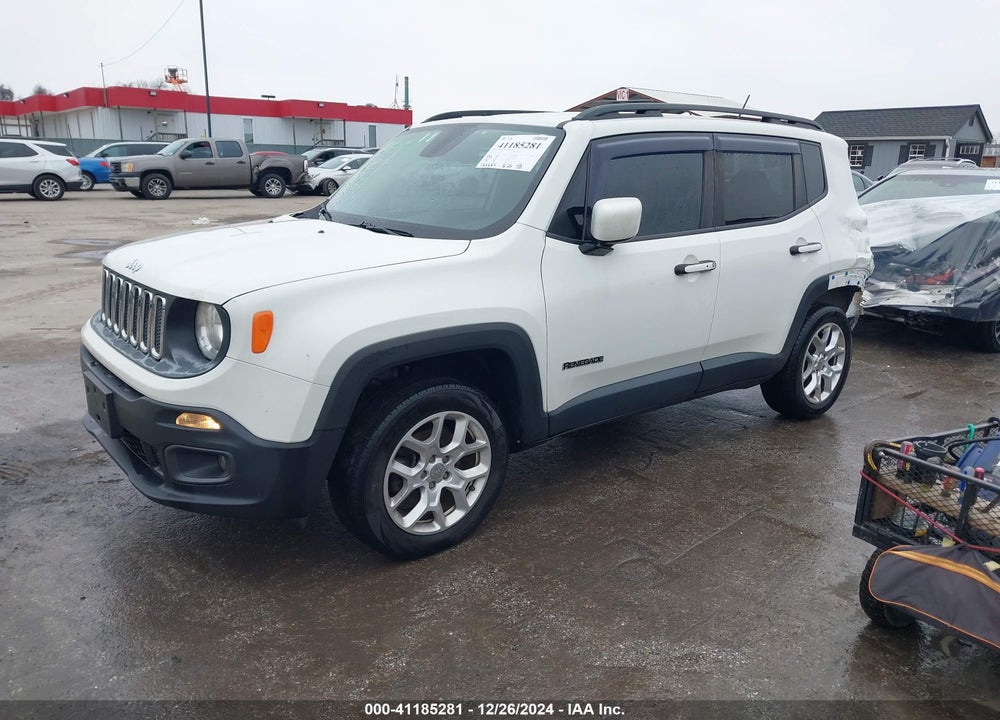 2017 JEEP RENEGADE LATITUDE 4X4 VIN: ZACCJBBB1HPF97573