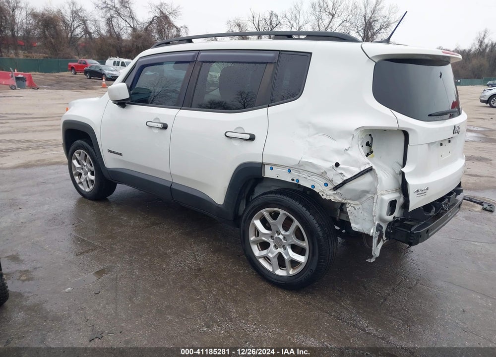 2017 JEEP RENEGADE LATITUDE 4X4 VIN: ZACCJBBB1HPF97573
