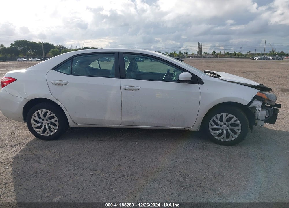 2019 TOYOTA COROLLA LE VIN: 5YFBURHE8KP911297