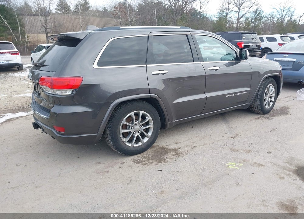 2014 JEEP GRAND CHEROKEE OVERLAND VIN: 1C4RJFCM6EC402438