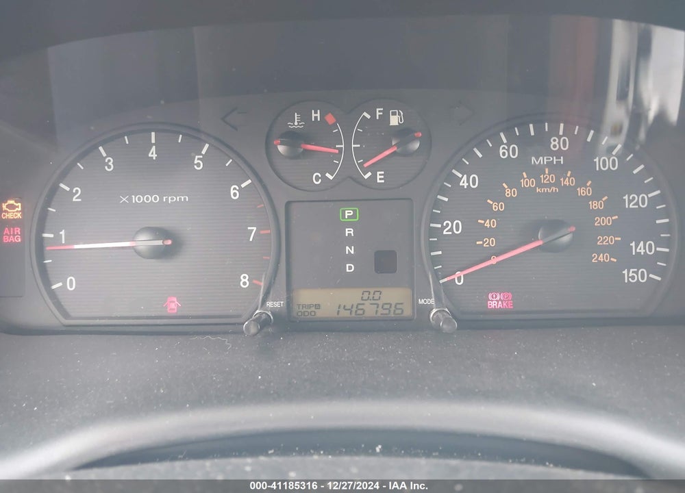 2002 HYUNDAI SONATA GLS/LX VIN: KMHWF35H92A564604