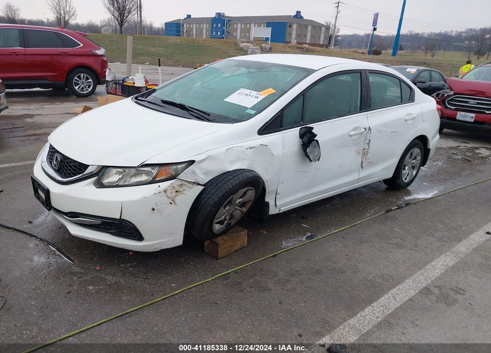 2014 HONDA CIVIC VIN: 19XFB2F54EE013030