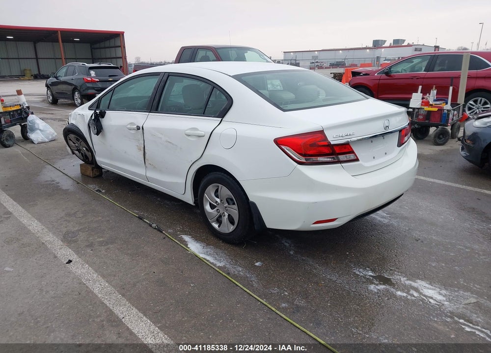 2014 HONDA CIVIC VIN: 19XFB2F54EE013030