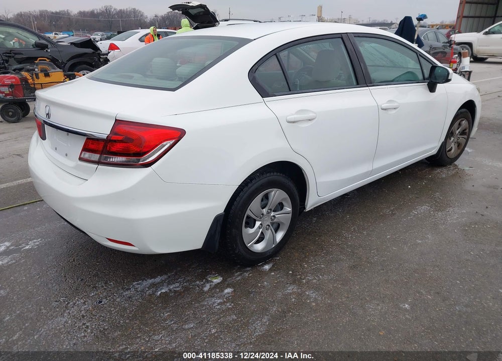 2014 HONDA CIVIC VIN: 19XFB2F54EE013030