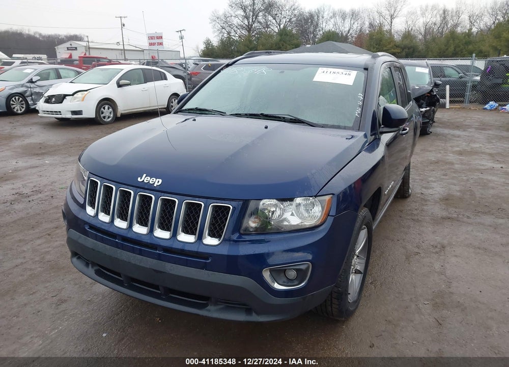 2017 JEEP COMPASS HIGH ALTITUDE FWD VIN: 1C4NJCEB3HD172445
