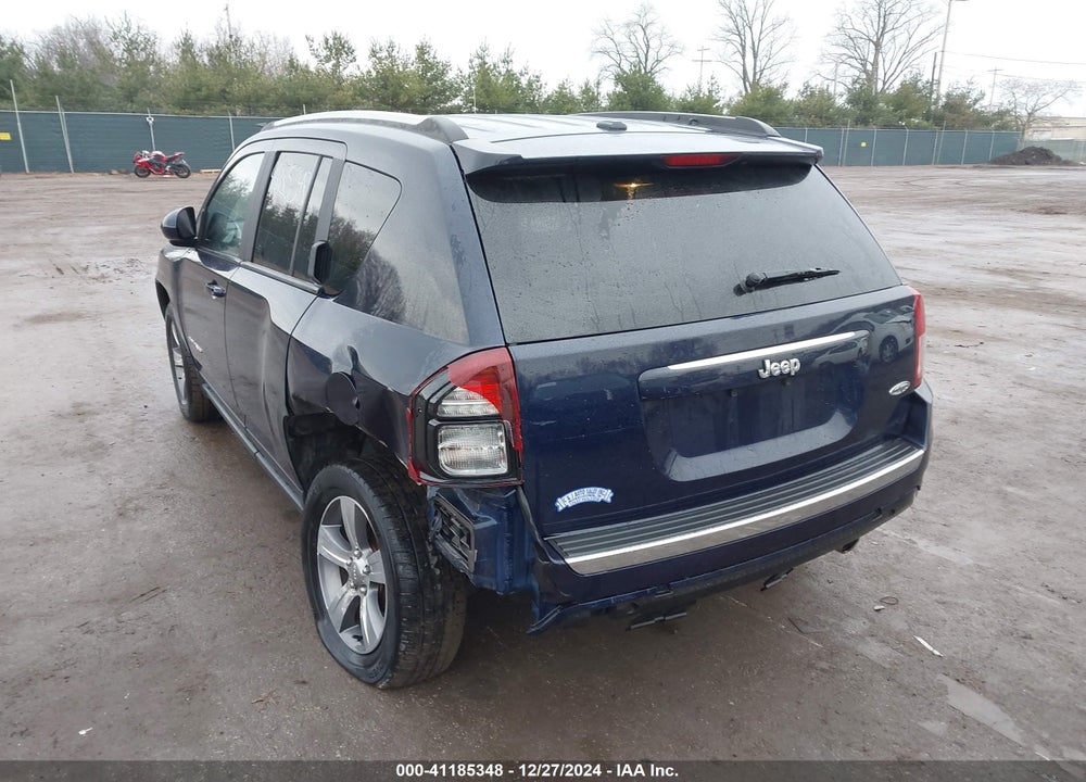 2017 JEEP COMPASS HIGH ALTITUDE FWD VIN: 1C4NJCEB3HD172445