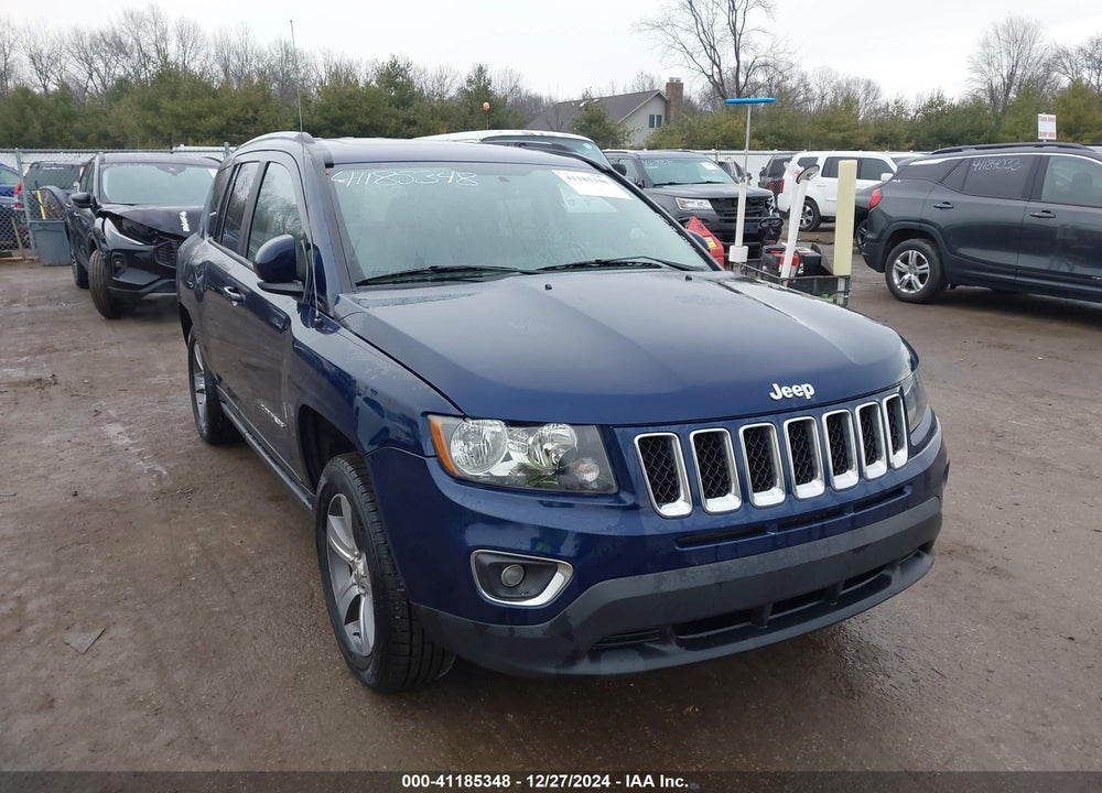 2017 JEEP COMPASS HIGH ALTITUDE FWD VIN: 1C4NJCEB3HD172445