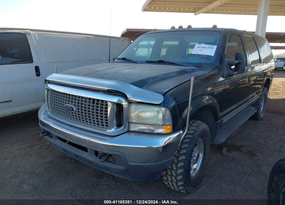 2002 FORD EXCURSION XLT VIN: 1FMNU41S22EB39579