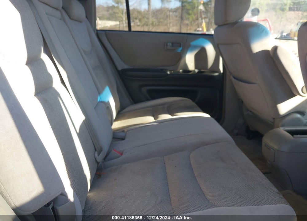 2003 TOYOTA HIGHLANDER V6 VIN: JTEGF21AX30080682