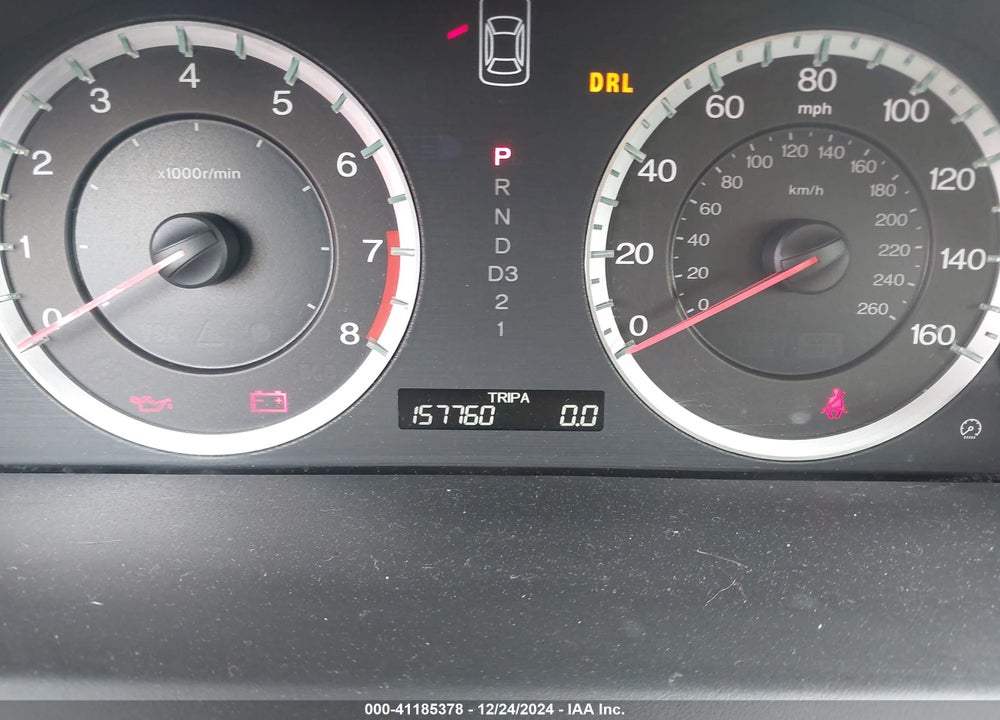 2009 HONDA ACCORD 2.4 LX VIN: 1HGCP26329A003318
