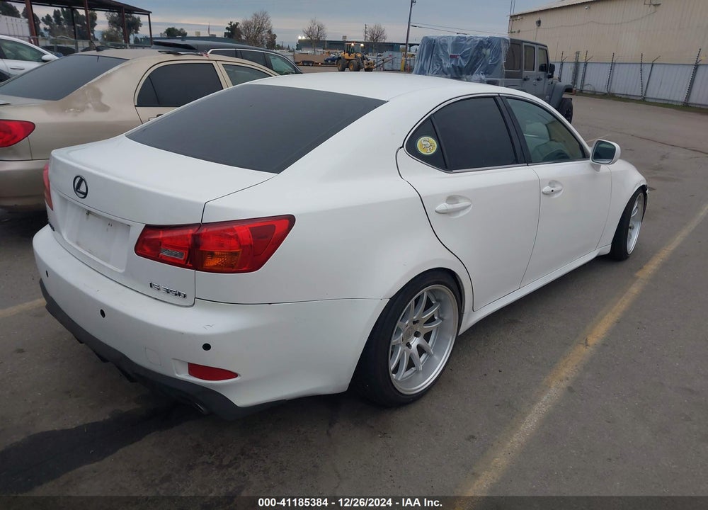 2006 LEXUS IS 350 VIN: JTHBE262662000272