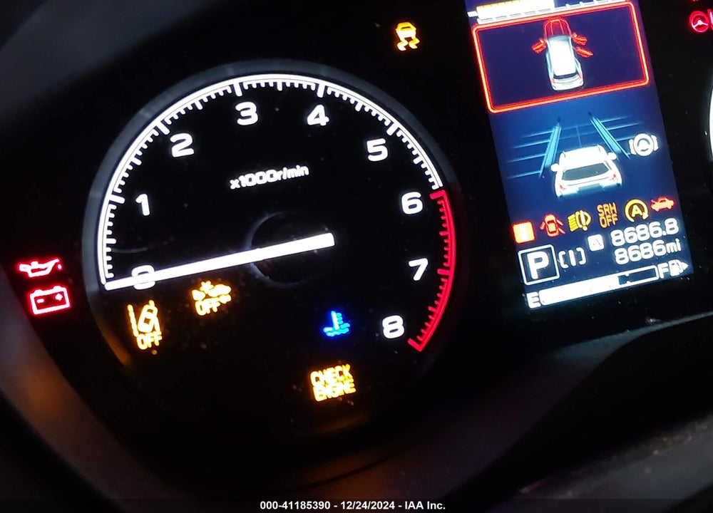2022 SUBARU FORESTER VIN: JF2SKAAC8NH452712