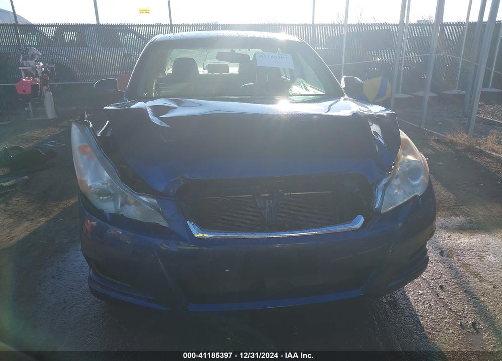 2011 SUBARU LEGACY 2.5I PREMIUM VIN: 4S3BMBC69B3223051