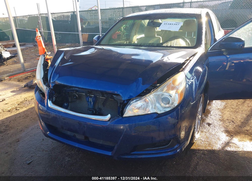 2011 SUBARU LEGACY 2.5I PREMIUM VIN: 4S3BMBC69B3223051