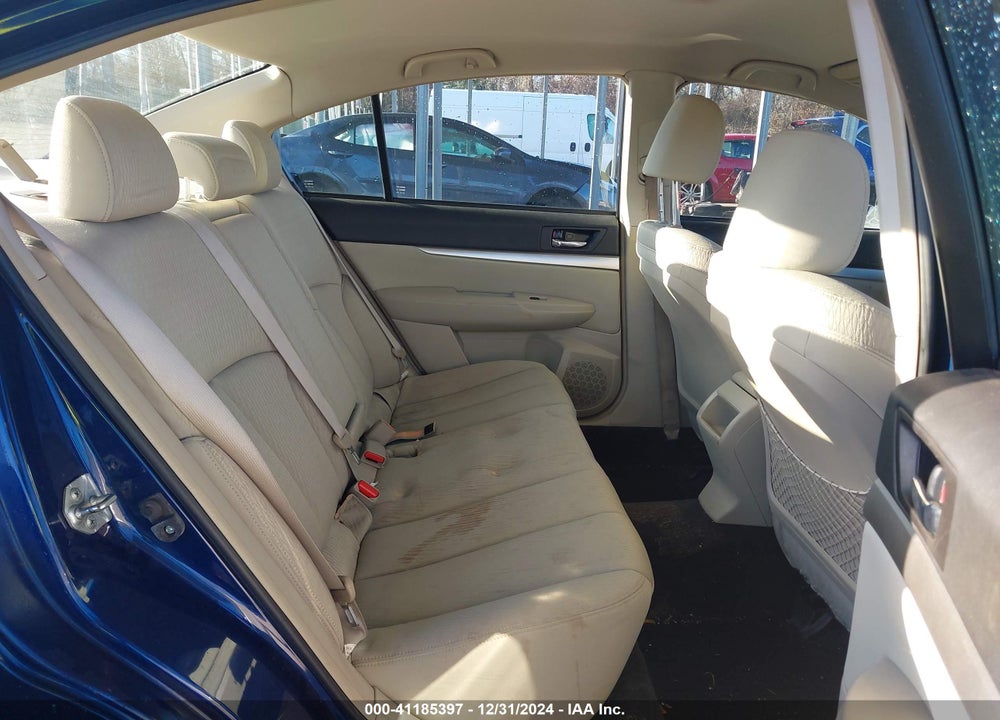 2011 SUBARU LEGACY 2.5I PREMIUM VIN: 4S3BMBC69B3223051