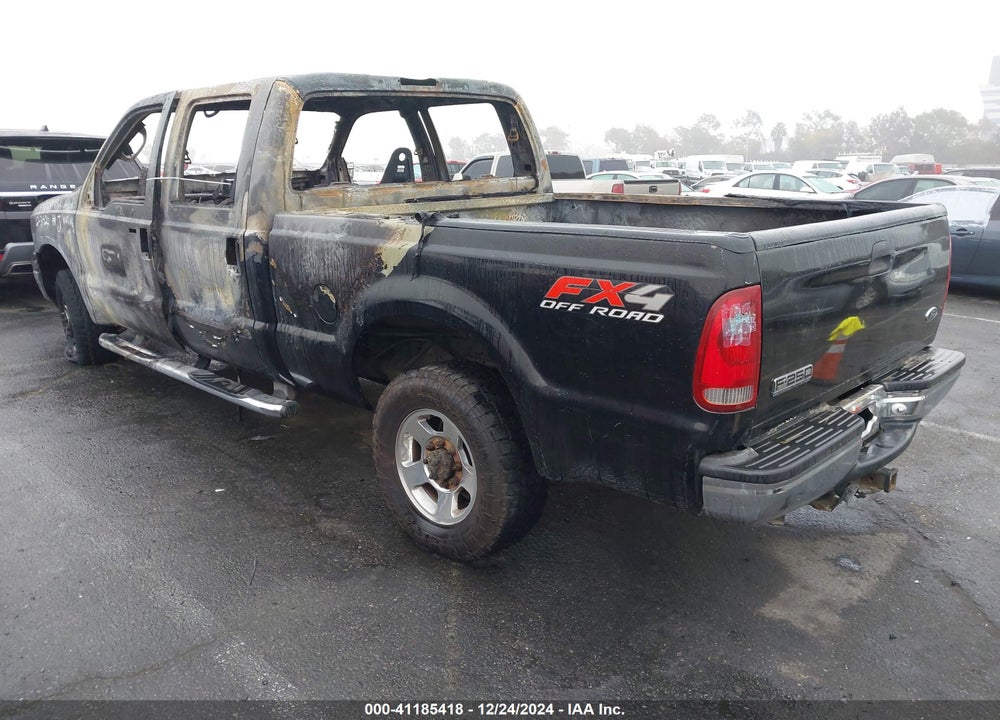 2006 FORD F-250 VIN: 1FTSW21P56EB29653