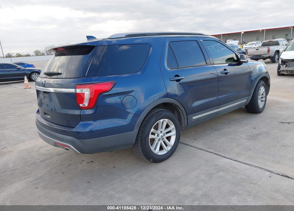 2016 FORD EXPLORER XLT VIN: 1FM5K7D88GGA35116