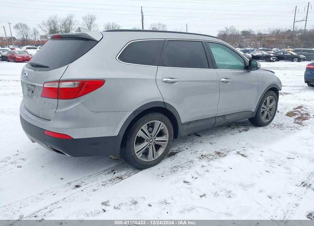 2013 HYUNDAI SANTA FE LIMITED VIN: KM8SR4HF8DU006430