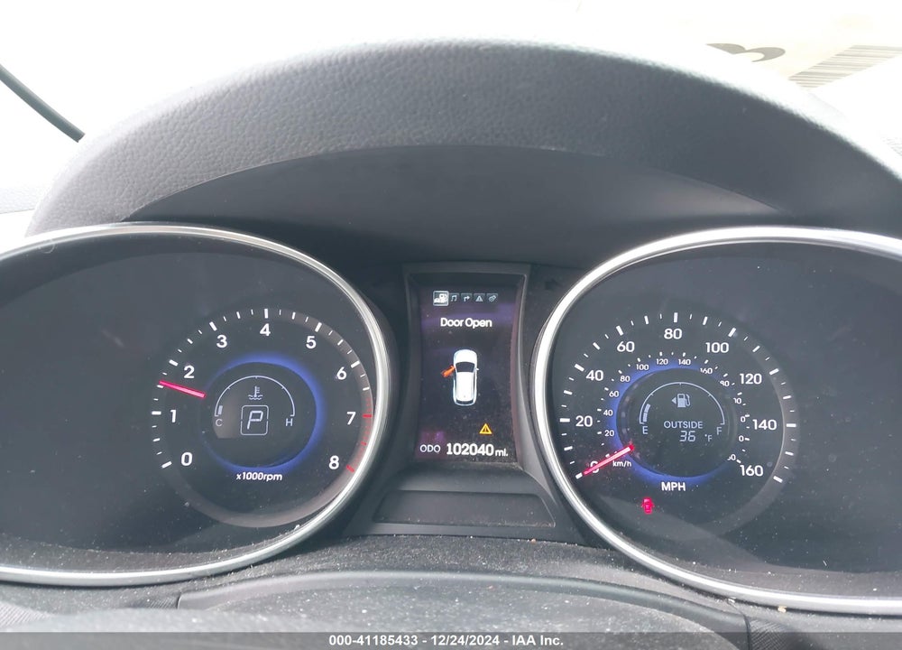 2013 HYUNDAI SANTA FE LIMITED VIN: KM8SR4HF8DU006430