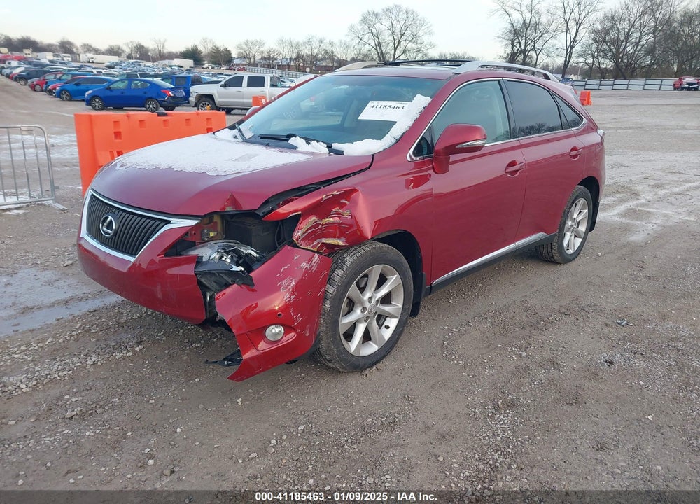 2010 LEXUS RX 350 BASE (A6) VIN: 2T2BK1BA0AC057316
