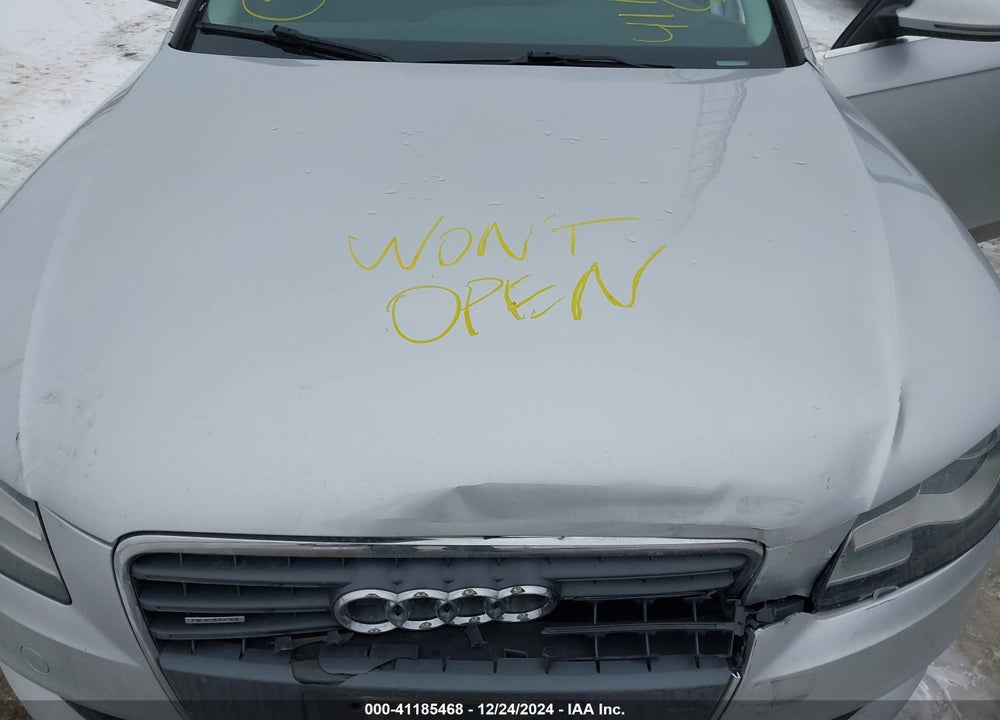 2009 AUDI A4 2.0T PREMIUM VIN: WAUSF78K59N013863