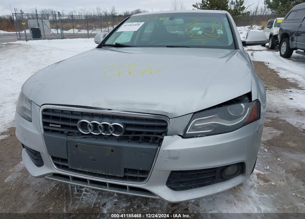 2009 AUDI A4 2.0T PREMIUM VIN: WAUSF78K59N013863