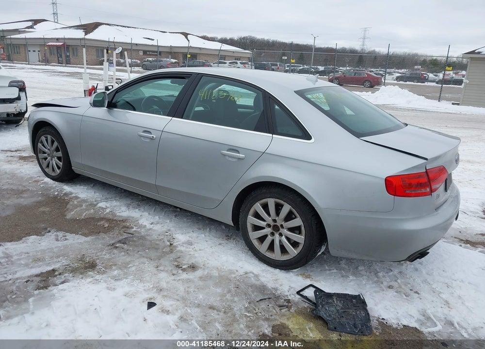 2009 AUDI A4 2.0T PREMIUM VIN: WAUSF78K59N013863