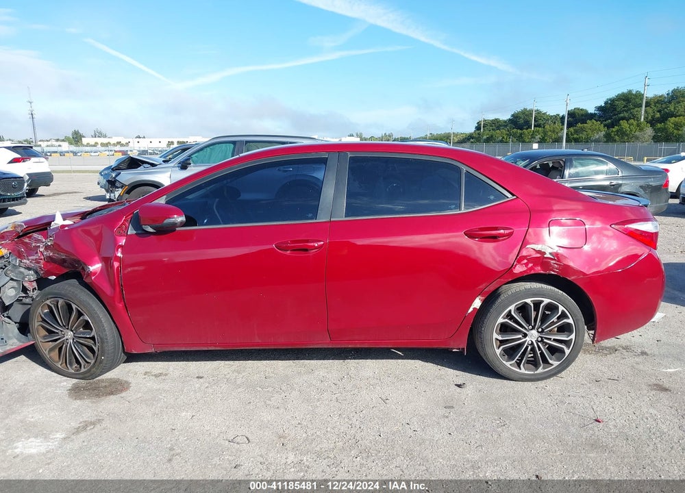 2014 TOYOTA COROLLA S PLUS VIN: 5YFBURHE8EP162456