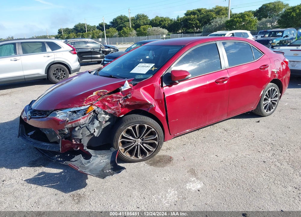 2014 TOYOTA COROLLA S PLUS VIN: 5YFBURHE8EP162456