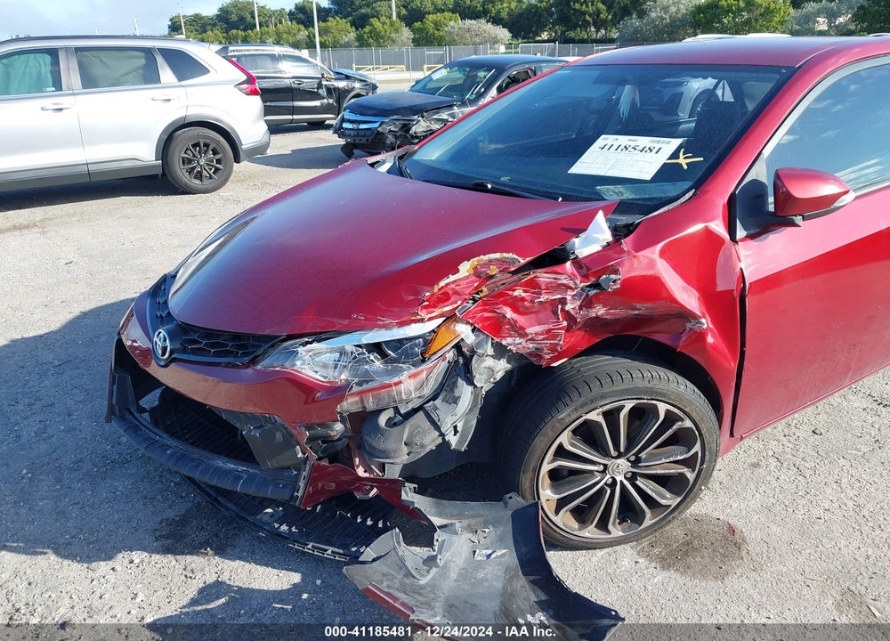 2014 TOYOTA COROLLA S PLUS VIN: 5YFBURHE8EP162456