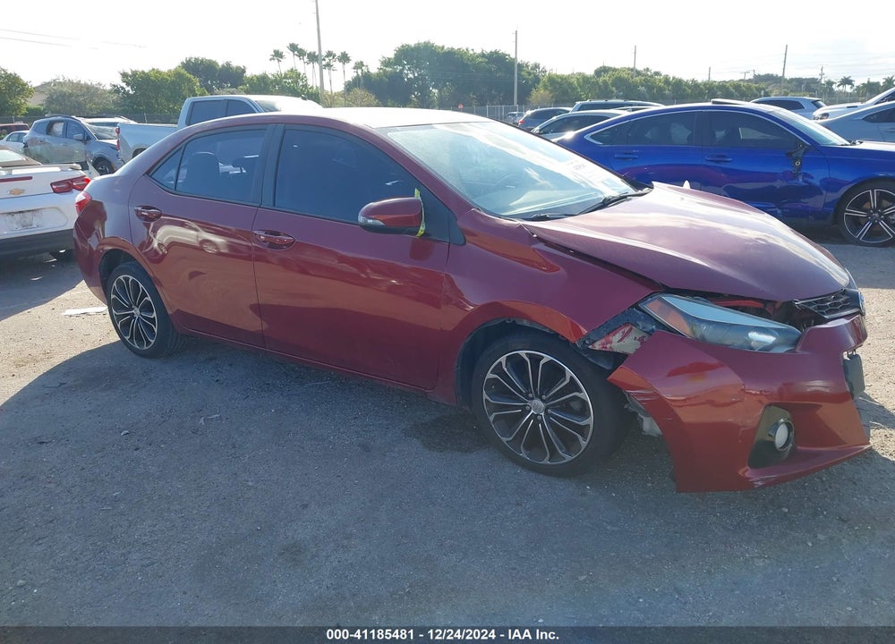 2014 TOYOTA COROLLA S PLUS VIN: 5YFBURHE8EP162456