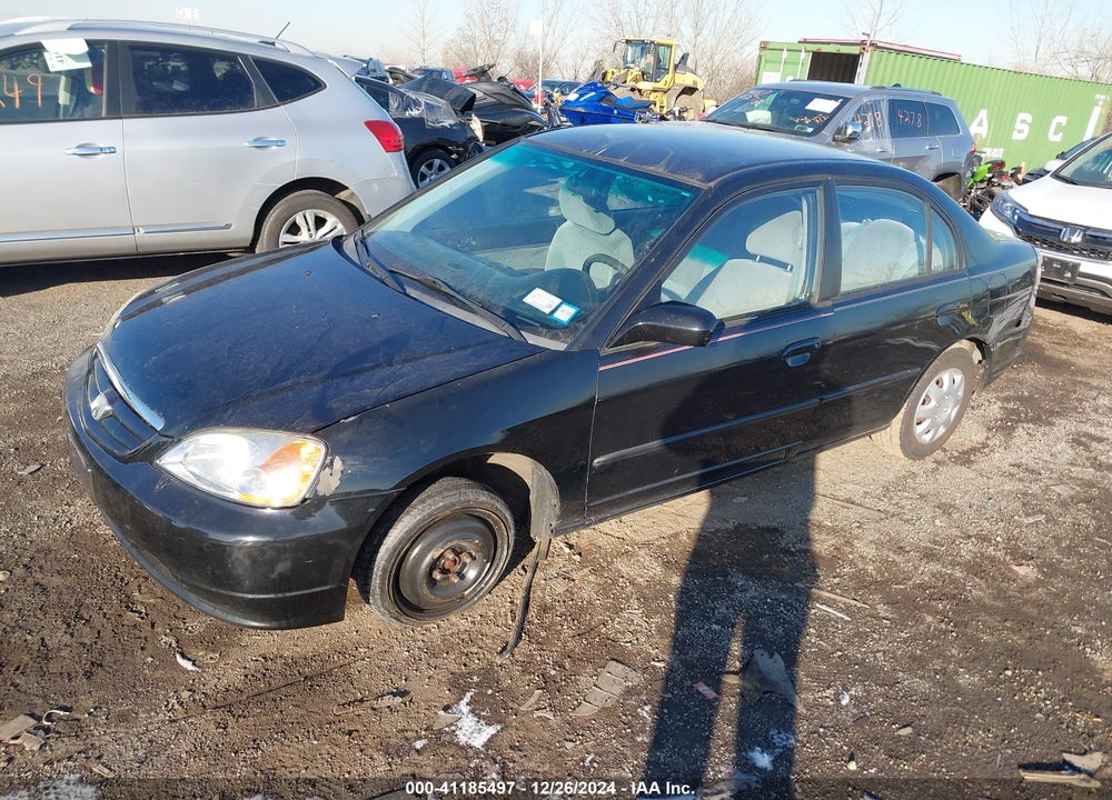 2002 HONDA CIVIC LX VIN: 2HGES16522H552673