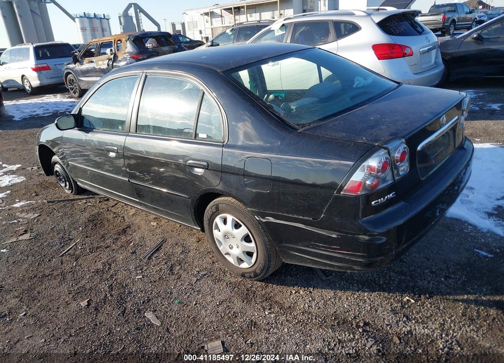2002 HONDA CIVIC LX VIN: 2HGES16522H552673