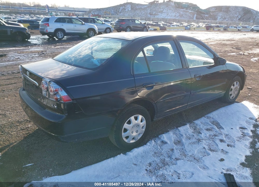 2002 HONDA CIVIC LX VIN: 2HGES16522H552673