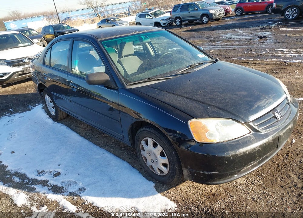 2002 HONDA CIVIC LX VIN: 2HGES16522H552673
