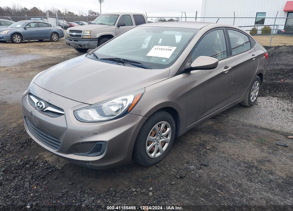 2013 HYUNDAI ACCENT GLS VIN: KMHCT4AE4DU585388
