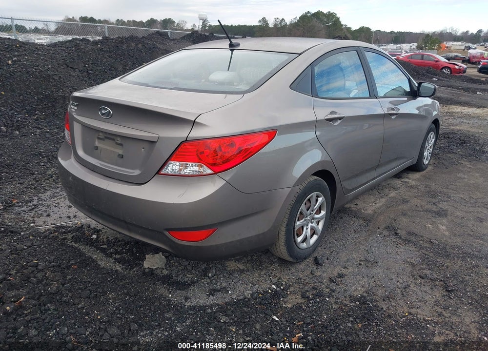 2013 HYUNDAI ACCENT GLS VIN: KMHCT4AE4DU585388
