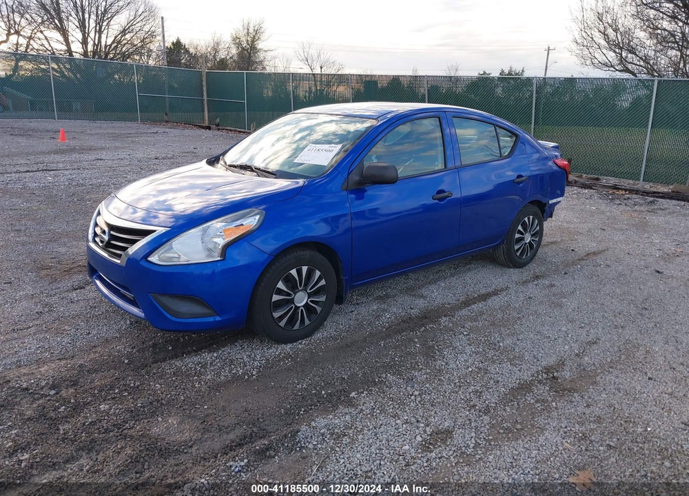 2015 NISSAN VERSA 1.6 S+ VIN: 3N1CN7AP9FL829862