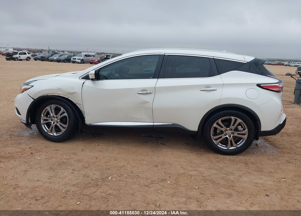 2015 NISSAN MURANO PLATINUM VIN: 5N1AZ2MG8FN248579