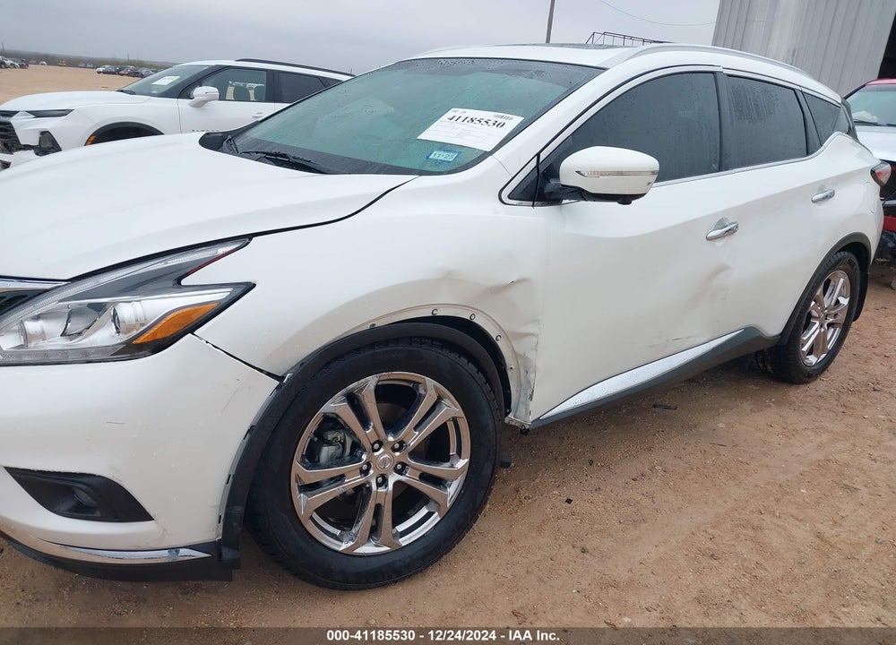 2015 NISSAN MURANO PLATINUM VIN: 5N1AZ2MG8FN248579