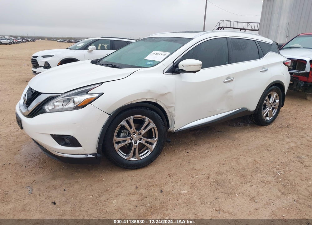 2015 NISSAN MURANO PLATINUM VIN: 5N1AZ2MG8FN248579