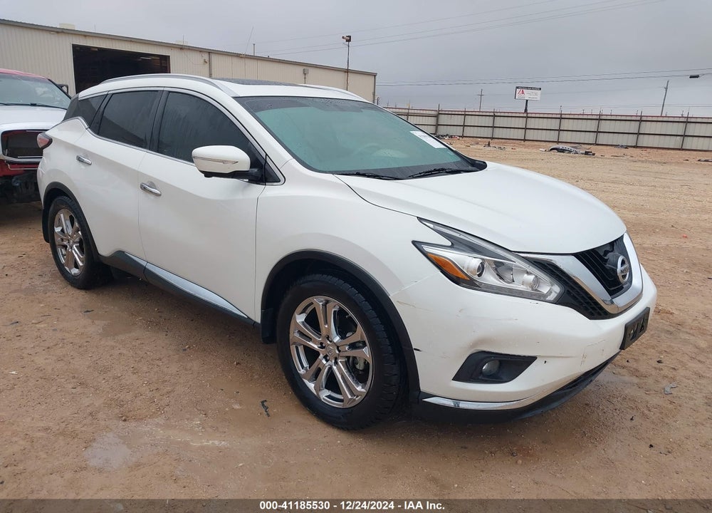 2015 NISSAN MURANO PLATINUM VIN: 5N1AZ2MG8FN248579