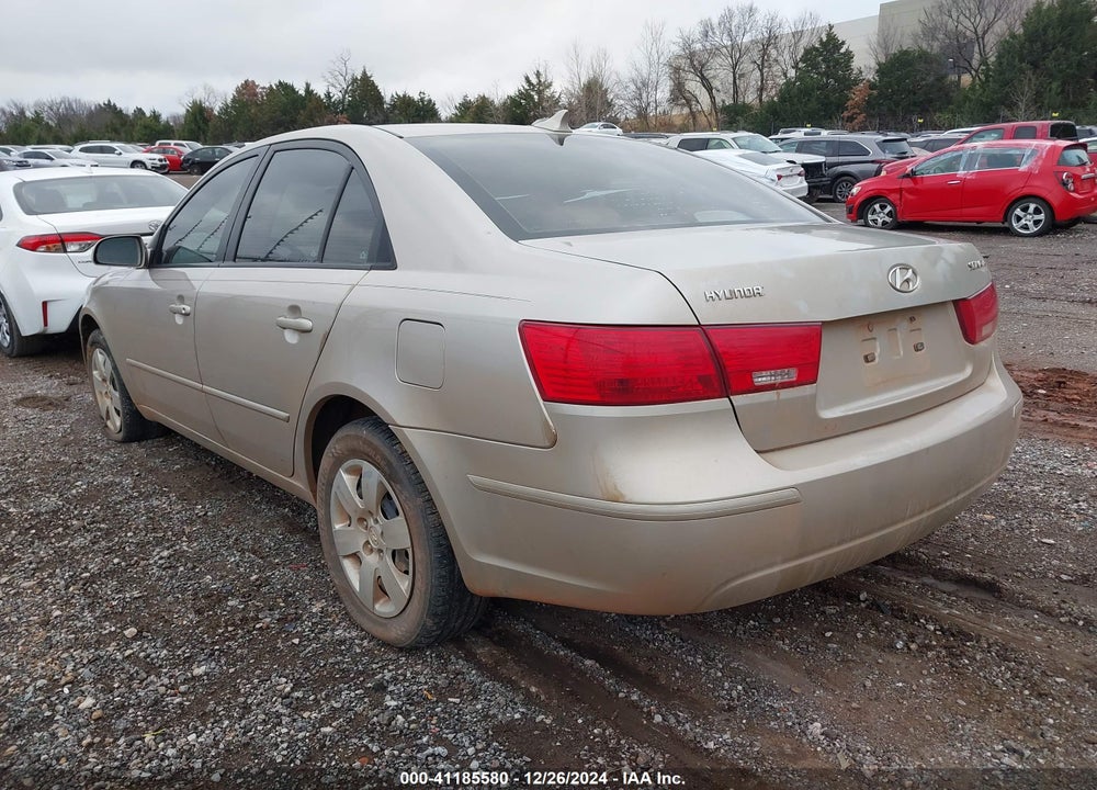 2009 HYUNDAI SONATA GLS VIN: 5NPET46C89H423317