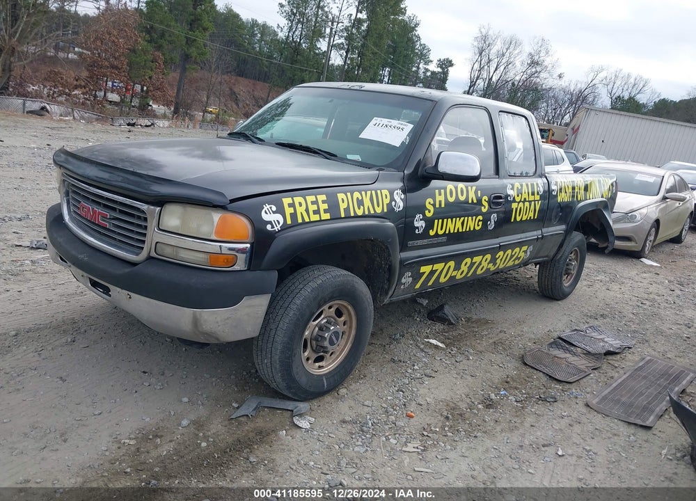 2001 GMC SIERRA 2500HD SLE VIN: 1GTHK29U71E230153