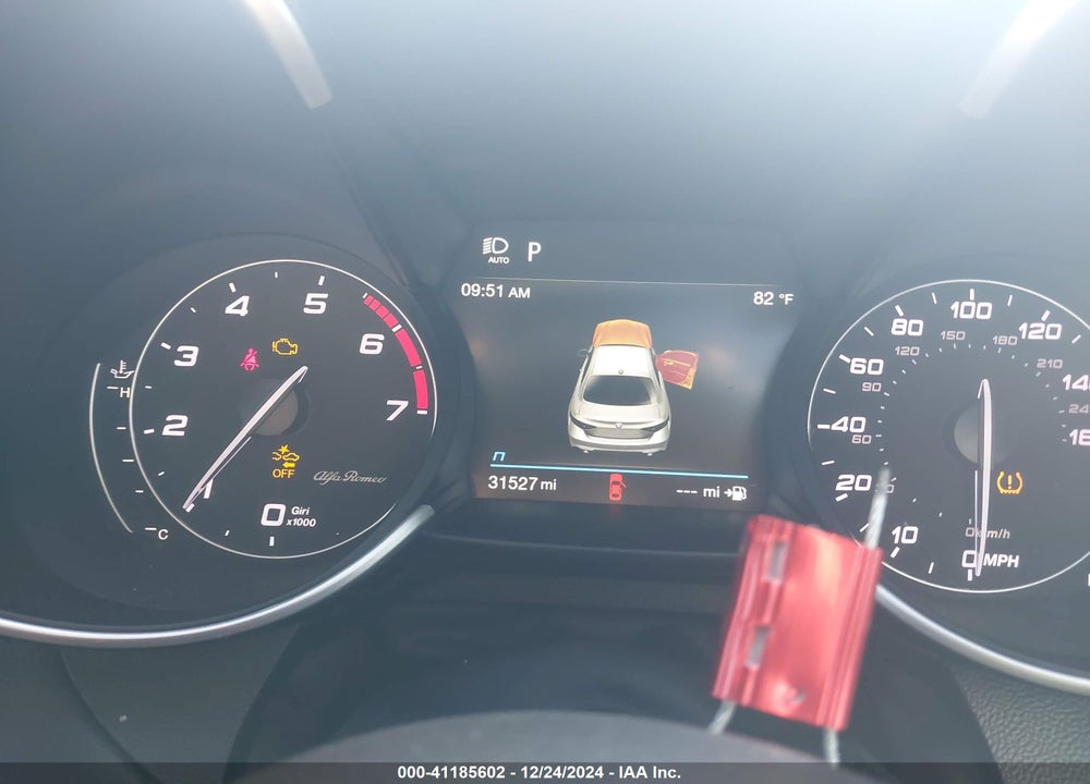 2022 ALFA ROMEO GIULIA VIN: ZARFAMBN3N7666099
