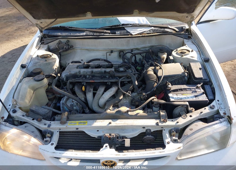 2000 TOYOTA COROLLA VE VIN: 2T1BR12E5YC317075