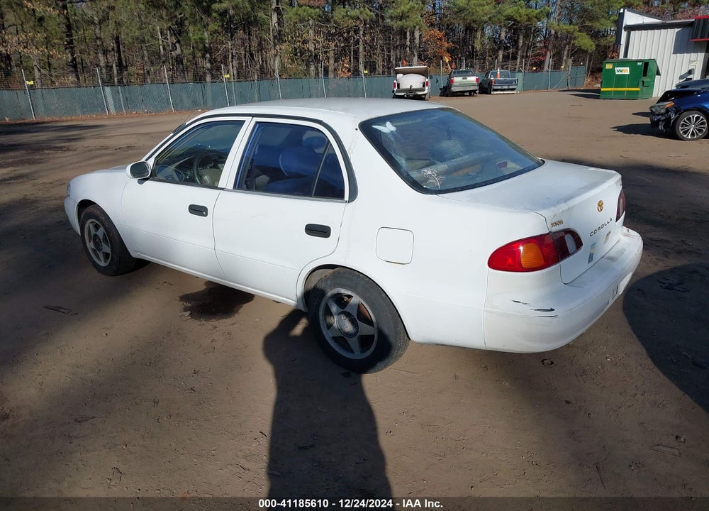 2000 TOYOTA COROLLA VE VIN: 2T1BR12E5YC317075