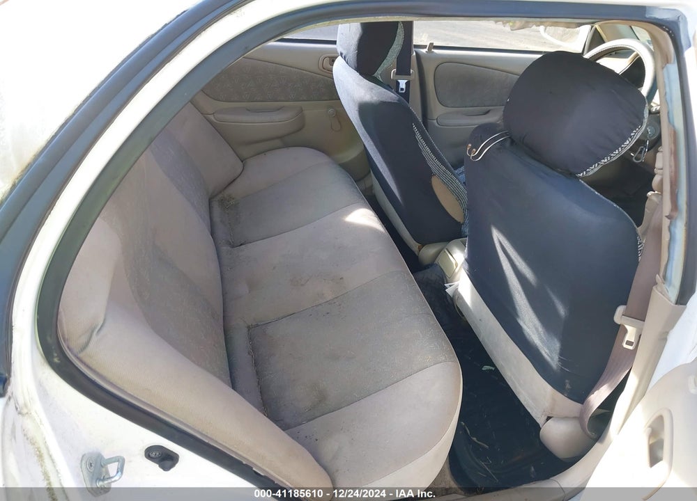 2000 TOYOTA COROLLA VE VIN: 2T1BR12E5YC317075